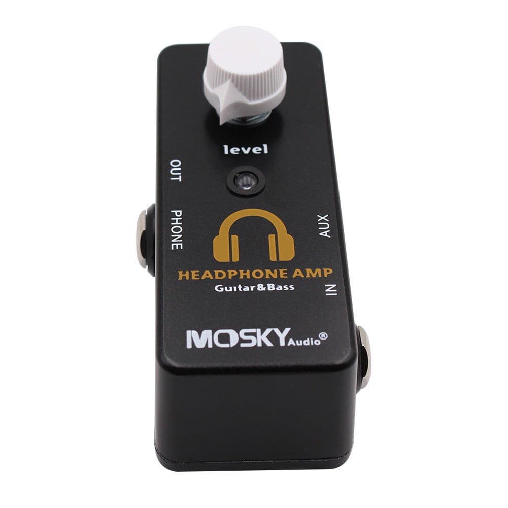 Compact Design Headphone Guitar Effect Pedal for Musicians on the Move
