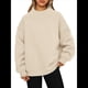 thumbnail image 3 of Sudaderas de Gran Tamaño para Mujer, Jersey de Cuello Alto, Sudaderas con Capucha de Larga, Tops, Conjuntos de Moda de Otoño, Ropa. Albaricoque M, 3 of 8
