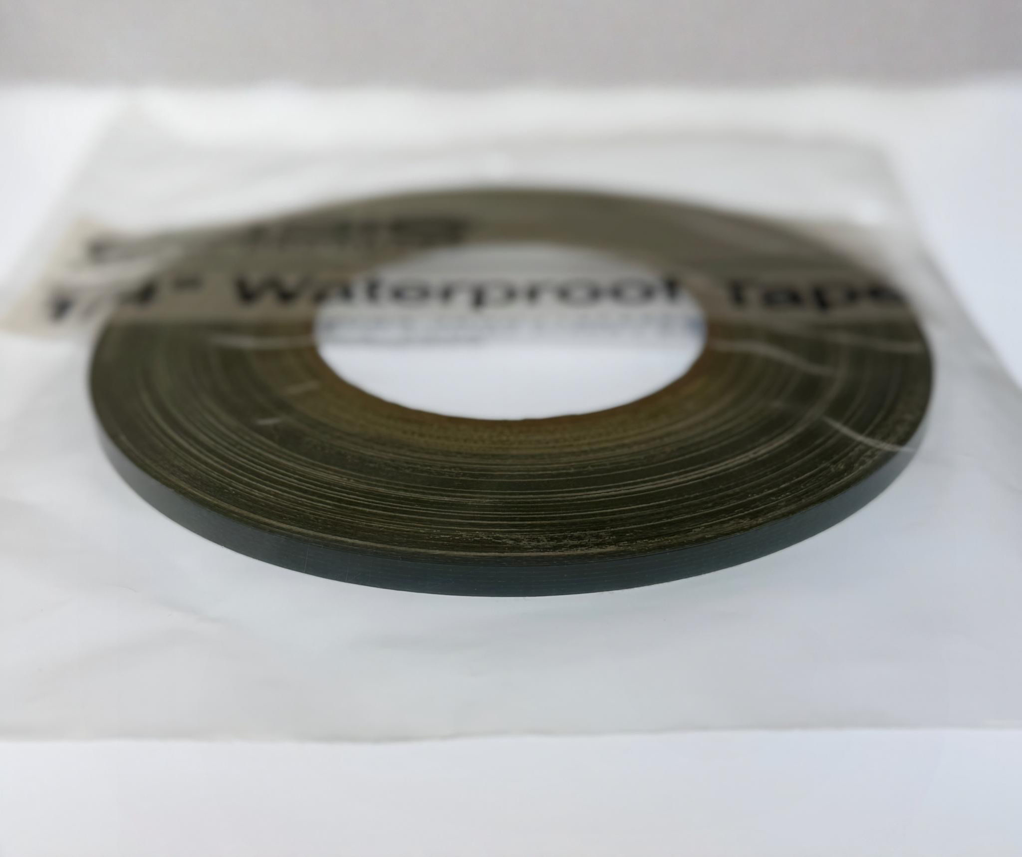 1/4'' X 60yds Green Waterproof Tape Case of 48 Rolls