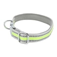 thumbnail image 1 of Dog Collar Can Be Engraved Adjustable Soft Puppy Collar for Small Medium Large DogsFluorescent Green XS, 1 of 14