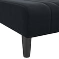 thumbnail image 5 of vidaXL Chaise Longue Black Velvet, 5 of 5