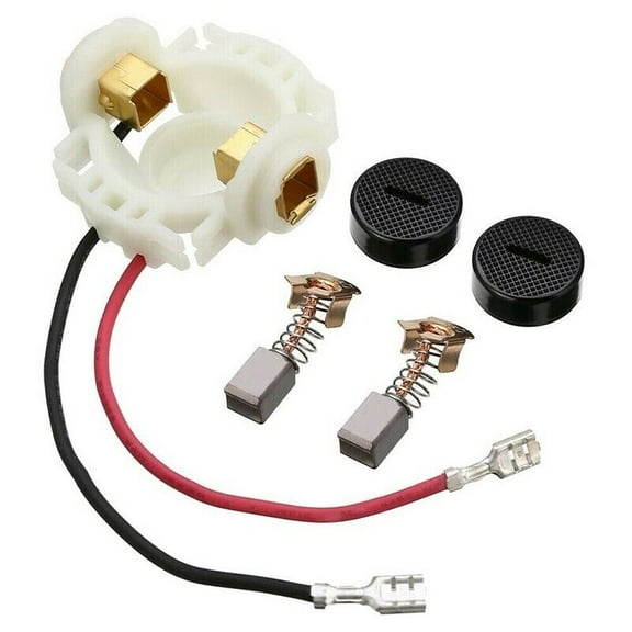 Genuine Makita BGA450 BGA452 DGA452 Brush Holder   Caps 643954-4 & CB430 Brushes