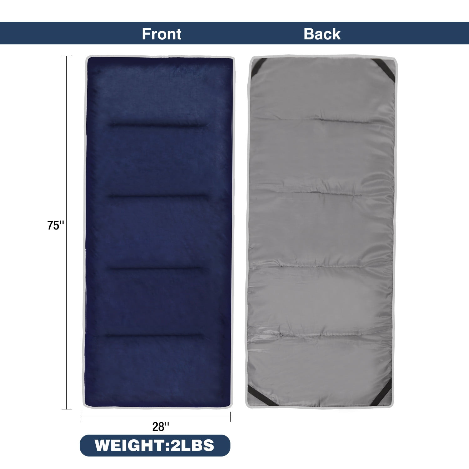 camping cot mattress pad