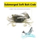thumbnail image 4 of Señuelos de pesca falsos de cangrejo con anzuelo que se hunde Crankbait Artificial Wobbler cebo blando Hugtrwg Para estrenar, 4 of 8