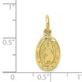thumbnail image 2 of 10k Yellow Gold Saint Christopher Necklace Charm Pendant Religious Patron Medal St, 2 of 6