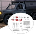 thumbnail image 6 of RC Car Shock Mount Driveshaft Tie Rod Metal Material for 1/12 Mn82pro MN82T MN82S Remote Control Cars, 6 of 9
