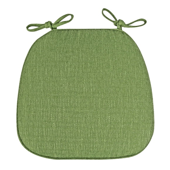 Injueey Cojín para silla, almohadillas para sillas suaves y cómodas, antideslizantes, desmontables y lavables, para sillas de comedor Decoración del hogar verde oscuro