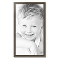 thumbnail image 2 of ArtToFrames 21" x 38" Muted Silver Picture Frame, 21x38 inch Silver Wood Poster Frame (WOM-4626),  Pack, 2 of 8