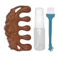 thumbnail image 2 of Peine de Raspado de Sándalo Gua Sha, Alivio del Estrés, Promover la Circulación, La Madera Ergonómica Peine Meridiano Con UNA Botella de Aceite Esencial de 20 ml para el Hogar, 2 of 7