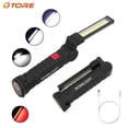 thumbnail image 2 of Riwcyla USB multifunctional COB magnet auto work light LED red light warning light glare flashlight maintenance work light W52 L 1200ma, 2 of 6