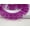 Dark Purple, variant on U8MO 5 Meters Ruffle Pleated Organza Lace Ribbon Trim 25mm Sewing Wedding Colour-White
