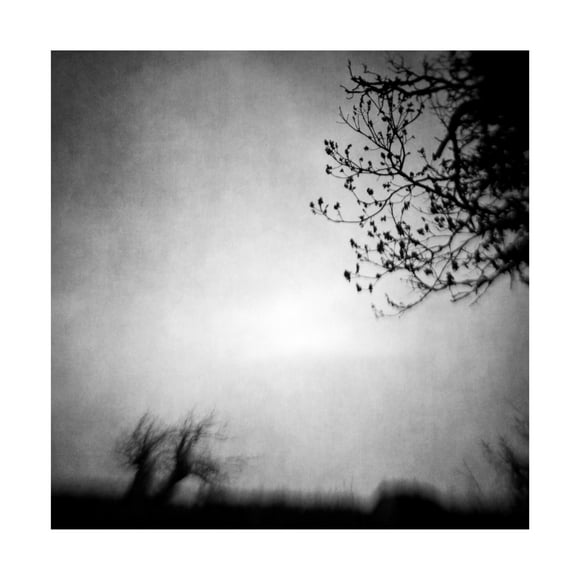 Canvas Wall Art - Vangelis Bagiatis 'The Space Between' Wall Art for Living Room, Bedroom, or Office Décor by Trademark Fine Art - 24 x 24 Inches