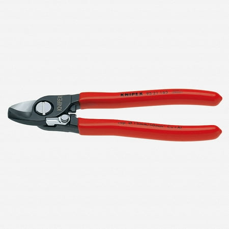 

KNIPEX 95 21 165 Cable Shears 6 5 with opening spring