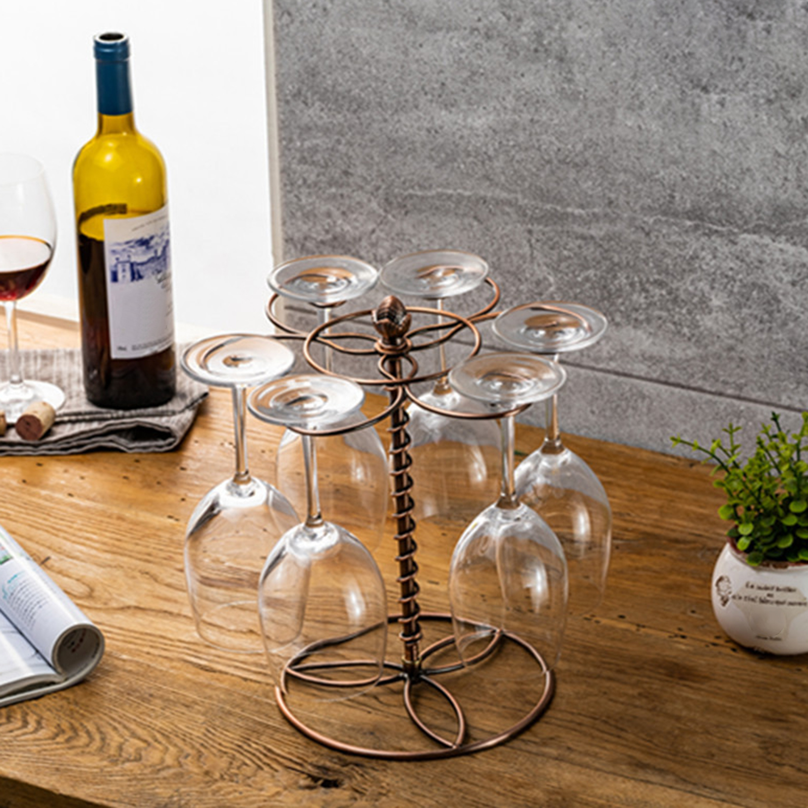 Wine Stem Rack + Reviews