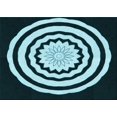 thumbnail image 1 of Ahgly Company Indoor Rectangle Patterned Deep Teal Green Area Rugs, 7' x 9', 1 of 6