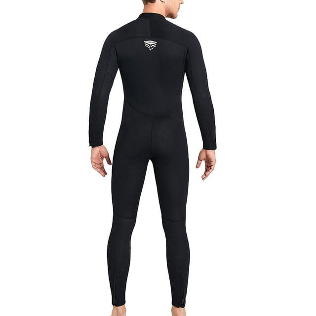 Traje de buceo UPF 50 Sonducket Flexible de 3 capas térmico a prueba de sol negro XS