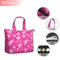 thumbnail image 2 of Pink Breast Cancer Travel Tote Bags for Women Carry On,Large Weekender Bags for Women Travel,Multi Functional Duffle Bag for Work,Shopping,Sports, 2 of 5