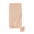 thumbnail image 4 of Fennco Styles Elegant Solid Color Linen Cloth Napkins with Tassel 20" W x 20" L, Set of 4 – Rose Dinner Napkins for Everyday Use, Home Décor, Family Gatherings, Holidays and Special Events, 4 of 4
