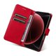 thumbnail image 5 of For Xiaomi 15 Ultra Leather Wallet Case with Strap Solid Color Phone Stand Cover - Black, 5 of 5