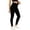 Black, variant on TEAJOPSUU Womens High Waist Ribbed Leggings Button Front Slim Fit Stretchy Yoga Pants Fall Winter Warm Knitted Tummy Control Leggings Red