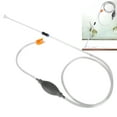 thumbnail image 4 of Aquarium Manual Cleaner, Plastic Rubber Aquarium Cleaning Tools, Fish Pond Cleaner Suction Pipe Filter For Aquarium Mini Water Changer 2.15m, 4 of 8