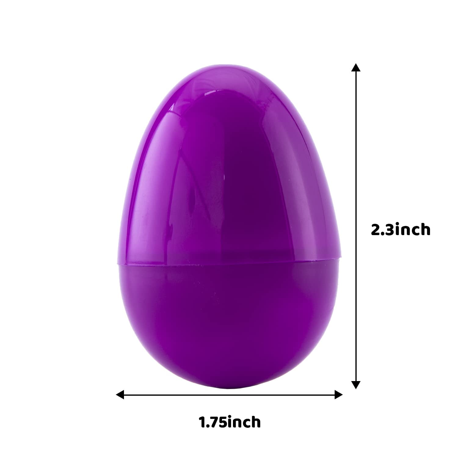 Joyfy 300 Pcs Easter Eggs, 2.3" Plastic Easter Eggs with 6 Pcs Golden Eggs Bulk, Empty Fillable for Easter Hunt Party Favor Basket Stuffers Filler Classroom Prize Supplies Decor