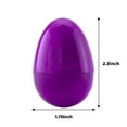 thumbnail image 2 of Joyfy 300 Pcs Easter Eggs, 2.3" Plastic Easter Eggs with 6 Pcs Golden Eggs Bulk, Empty Fillable for Easter Hunt Party Favor Basket Stuffers Filler Classroom Prize Supplies Decor, 2 of 9