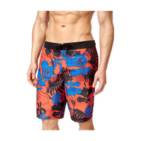 Bañador para Hombre Speedo Estampado Tropical Rojo Mediano