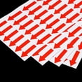 thumbnail image 4 of Small Arrow Sticker Label 1.2x0.5", 450 Pcs Adhesive Color Coding Decal, Red, 4 of 6