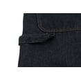 thumbnail image 4 of Men's Carpenter Work Jeans Hammer Loop Relaxed Fit Casual Cotton Denim Pants (Denim Black, 42x30), 4 of 4