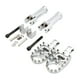 thumbnail image 1 of Reposapiés Reposapiés Pedal Compatible Fxbrs Antideslizante Plata de clavija ancha, 1 of 9