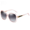 thumbnail image 4 of Gafas de sol polarizadas para mujer, gafas de sol degradadas de alta gama con montura grande y gafas con tachuelas de diamantes para mujer, 4 of 4