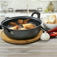thumbnail image 4 of 12 Inch Highberry Nonstick All Purpose Pan with Lid in Grey, 4 of 4