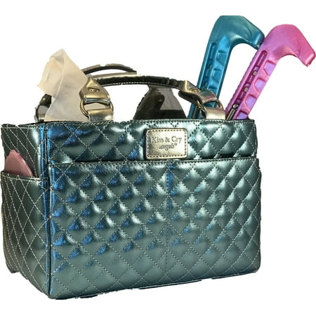- Kiss and Cry Angels -Figure Skating Tote - Jazzy Aquamarine