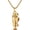 Gold, variant on Beautiful Fishbone Pendant Necklace-Gold