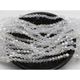 thumbnail image 5 of U8MO 120pcs Luster AB 4X4mm Bicone bead Faceted Crystal Glass Beads Color For Choice-Lake Blue AB, 5 of 7