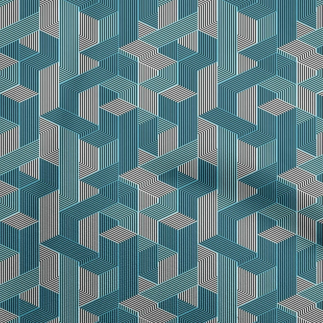 oneOone Polyester Spandex Dark Teal Green Fabric Moire Craft Projects Decor Fabric Printed By The Yard 56 Inch Wide