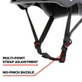 thumbnail image 6 of 187 Killer Pads Pro Skate Helmet with Sweatsaver Liner, Black Glossy, Small, 6 of 8