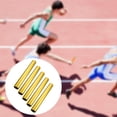 thumbnail image 1 of 5 piezas Relé Batones Athletics Batones para eventos competitivos deportivos al aire libre Oro, 1 of 8