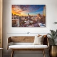 thumbnail image 3 of Elephant Stock Monument Circle In Indianapolis Wall Art - Horizontal Canvas Wall Art - Living Room Wall Decor - Places Canvas - Gray And Orange Decor - 48" x 32", 3 of 8