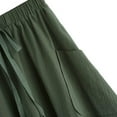 thumbnail image 6 of EDFBUYKRS Female Skirts Fall Maxi Skirts with Pockets for Women 2026 Women's Solid Color Casual Long Skirt, 6 of 7