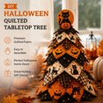 thumbnail image 4 of DIY Halloween Quilted Fabric Tree Kit, 3D Padded Patchwork Sewing Craft Kit for Tabletop, Mantel & Seasonal Home Decor, Gift for Crafters, 4 of 7