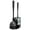 Black, variant on "MR.SIGA Toilet Plunger and Bowl Brush Combo, Size 6.3\"" x 8.2\"" x 18.1\"", Black, 1 Set"