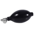 thumbnail image 4 of foco de presión arterial de repuesto y válvula de liberación de aire - Bomba grande premium para inflar manualmente el esfigmomanómetro - Funciona con manguito inflables cervicales ( negro)86*43, 4 of 5