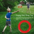 thumbnail image 5 of Tnobhg Kids Outdoor Flying Disc Ring Beach Garden Lawn Courtyard Throwing Ring Game Colorful Hollow Flying Saucer Toy Parent-child Family Game Boys Girls Gift, 5 of 7