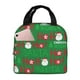 thumbnail image 1 of Easygdp Cute Santa Bolsa Térmica Premium - Tela Oxford Impermeable, Gran Capacidad, Bolsillo Frontal, Unisex para Trabajo, Escuela, Actividades al Aire Libre y Picnics, 1 of 8