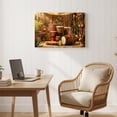 thumbnail image 4 of 1.5-Inch Thick Canvas Print Wall Art for Living Room, Bedroom, Office or Entryway – Decorative Wall Decor with African Drums And Artifacts Display -24Lx 16x 1.5 in, 4 of 9