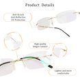 thumbnail image 2 of LifeArt Blue Light Blocking Glasses, Computer Reading Glasses, 2 of 5