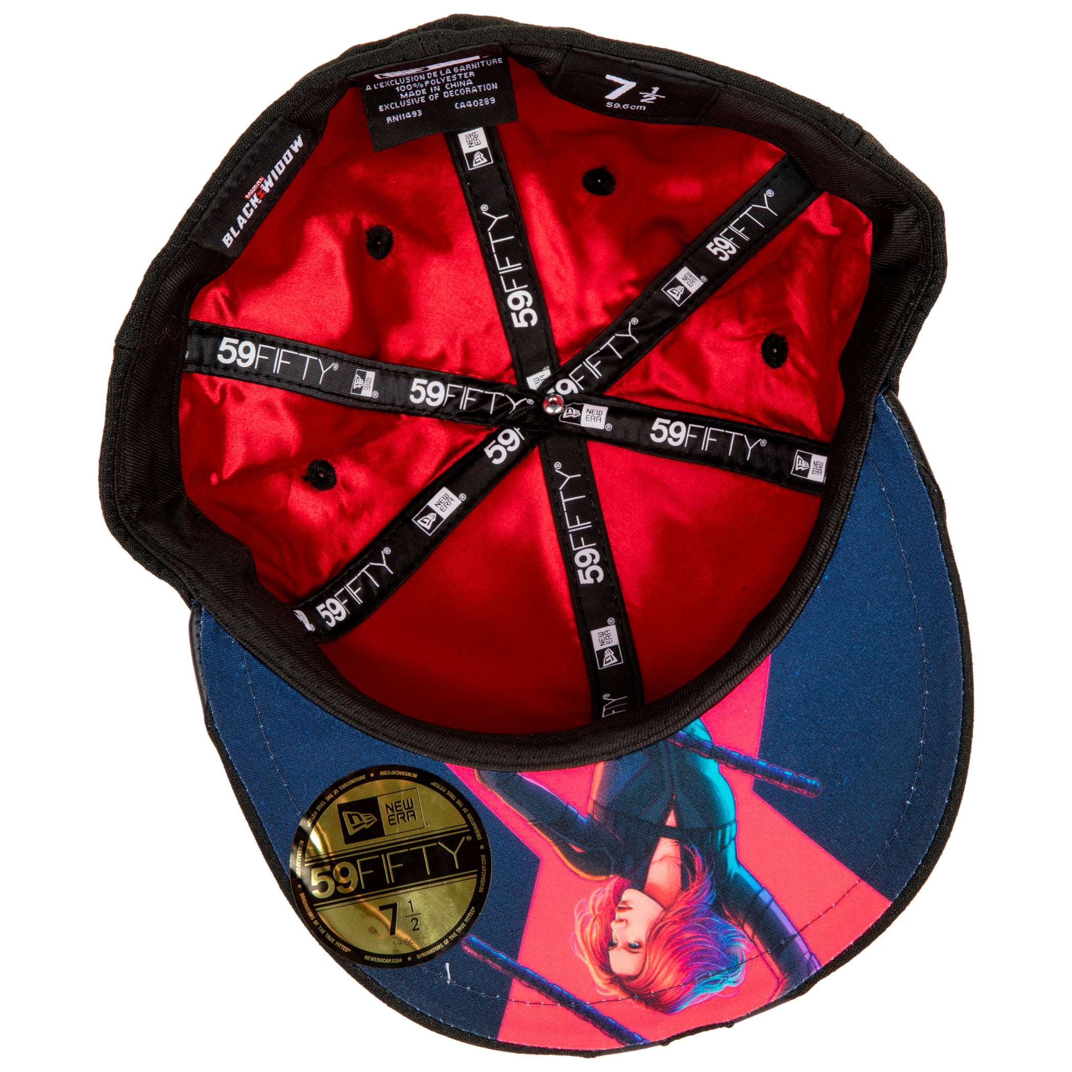 Black Widow 801834-73-8fitted Black 