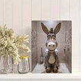 thumbnail image 2 of Cute Raccoon Bathing Canvas Print Wall Art for Living Room Bedroom Bathroom Kitchen Office Dining Room Hotel, 2 of 8